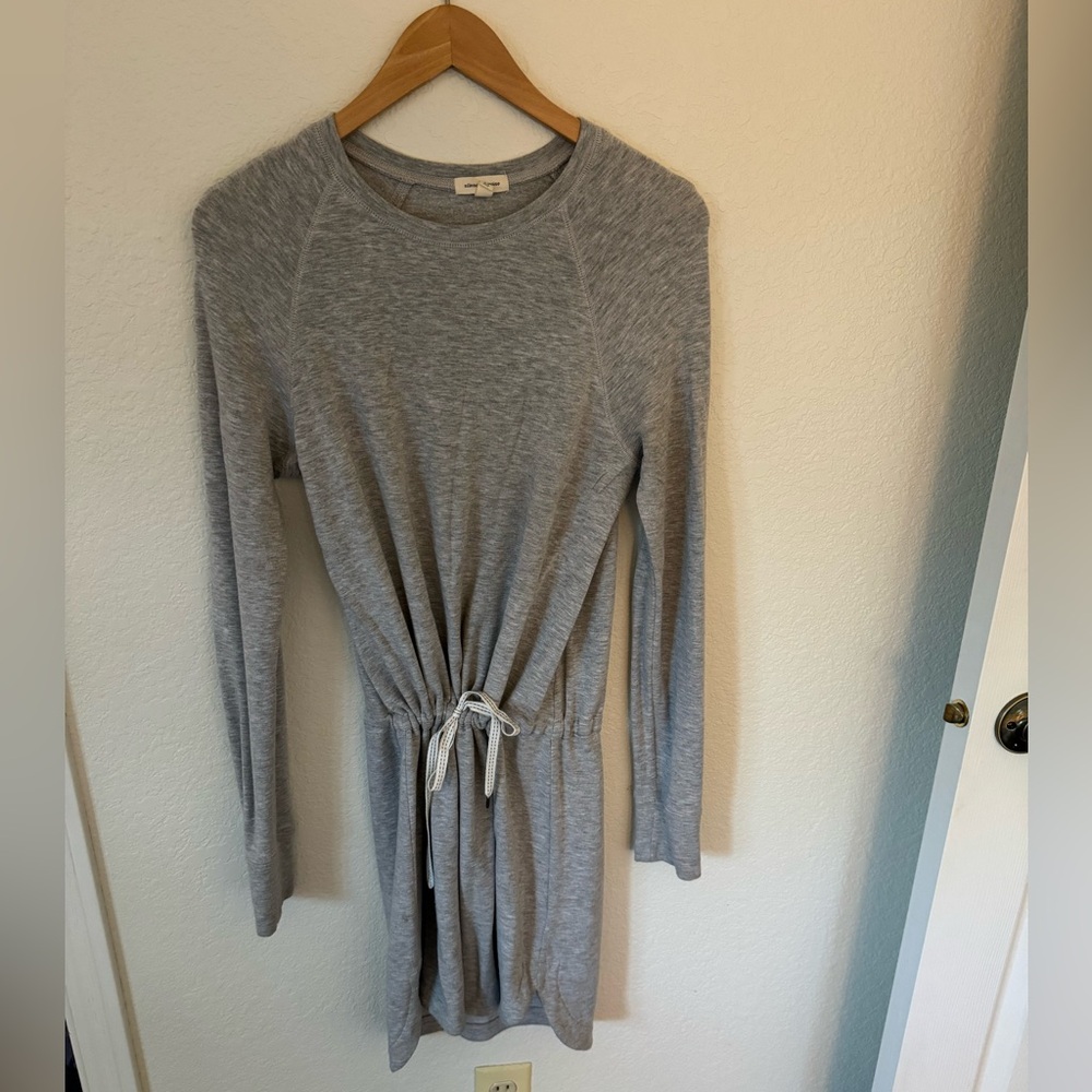 Silence + Noise grey dress